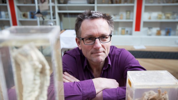 Bloody amazing ... Michael Mosley dives into the world of blood.
