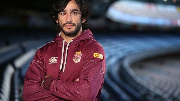 Confident: Queensland star Johnathan Thurston is sure Daly Cherry-Evans will put contract dramas behind him for Origin II.