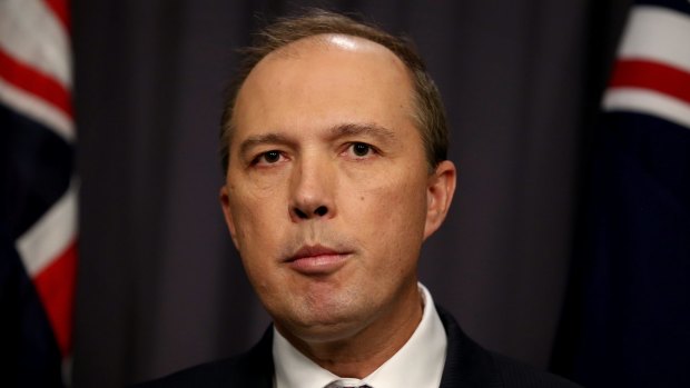 Immigration Minister Peter Dutton.