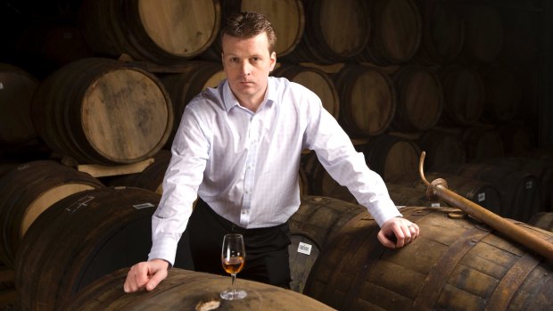 Brian Kinsman, the master distiller for William Grant and Sons.