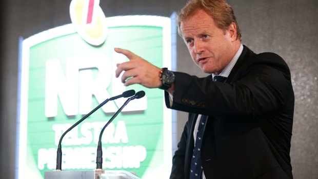 Big dollars: CEO Dave Smith is leading the NRL talks with Google.