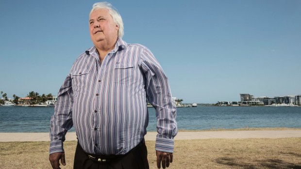 Clive Palmer has rented a home at the Gold Coast for the family.