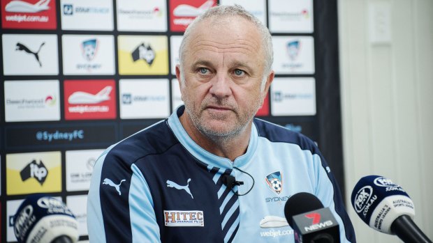 Results man: It's been a tough week for Sydney FC coach Graham Arnold.