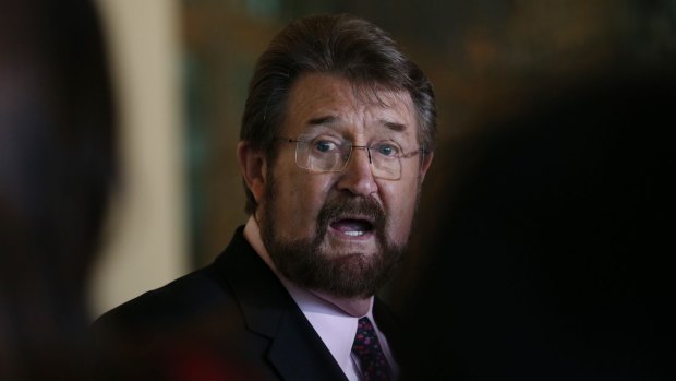 Victorian senator Derryn Hinch. 