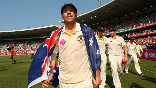 David Warner has been a strong voice for the players in the dispute