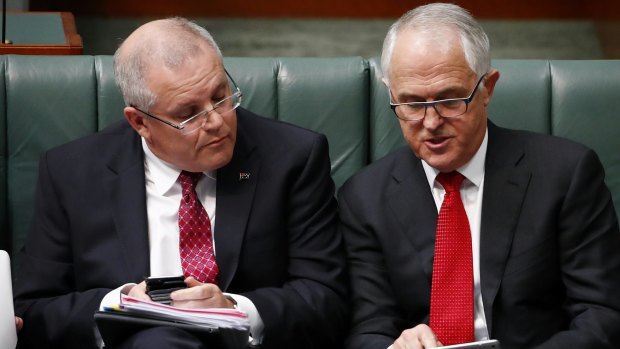 Treasurer Scott Morrison and Prime Minister Malcolm Turnbull "persist with gloss and spin rather than substance and policy adjustment".