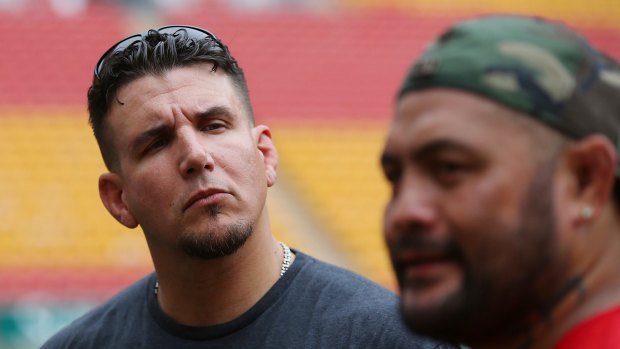 Shared mental toughness: Frank Mir and Mark Hunt.