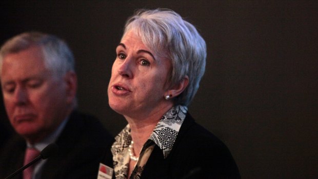 Transfield chairman Diane Smith-Gander has defended her company's record.