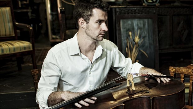 Orchestra entrepreneur Chris Howlett also plays cello.