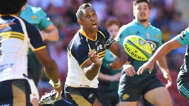 Andrew Walker, 44, making his comeback for the Brumbies.