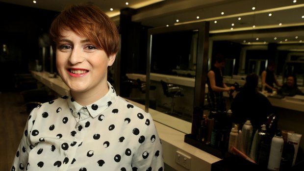Sonja Connor puts 10 per cent of her wages from hairdressing into her super fund.
