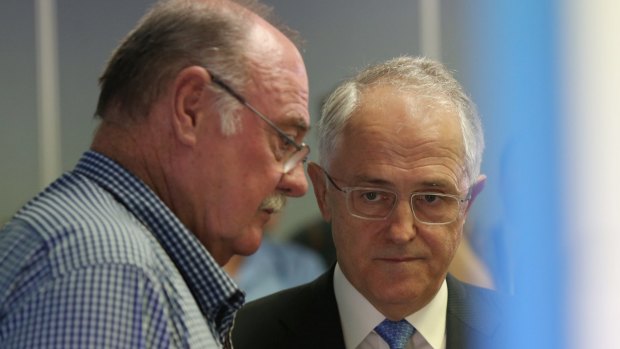 Mr Entsch, pictured with Prime Minister Malcolm Turnbull, supports a free vote on same-sex marriage