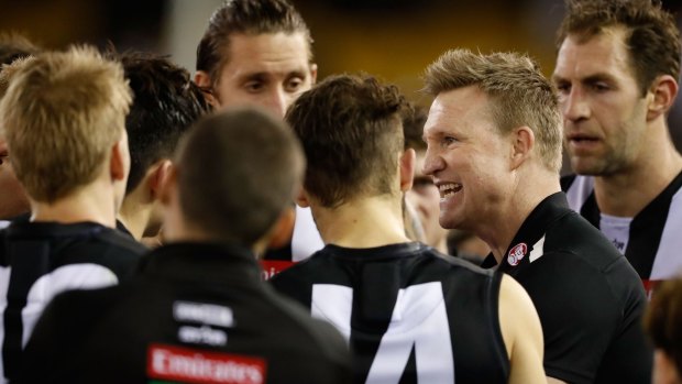Slow starters: Collingwood are struggling with their first quarters.