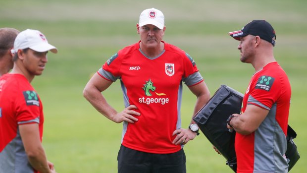 Money to spend: The Dragons and coach Paul McGregor are still on the hunt for players for 2018.