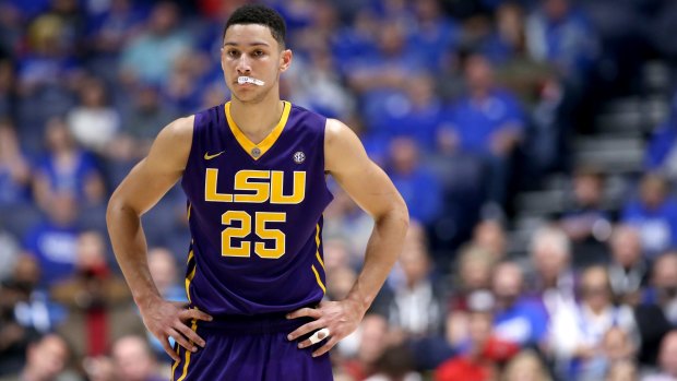 Potential No.1 draft pick Ben Simmons.