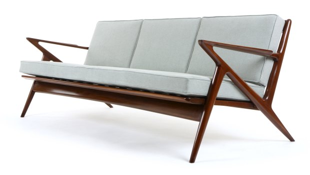 Poul Jensen Selig Z sofa. Estimate: $4000 -$5000 (Denmark).