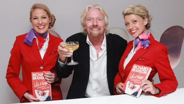 Virgin Atlantic's strict approach contrasts with Sir Richard's original ethos when he launched the airline in 1984.