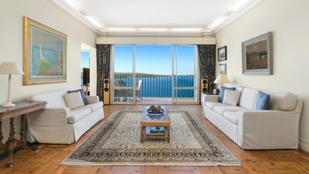 Point Piper was the most expensive suburb for Sydney unit rentals: this apartment is in Wentworth Place.