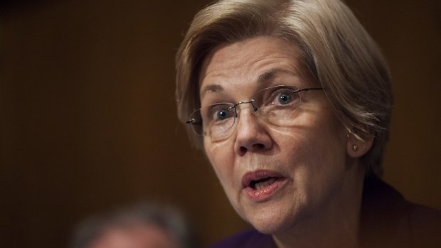Senator Elizabeth Warren took on Wells Fargo CEO John Stumpf in a Senate hearing.