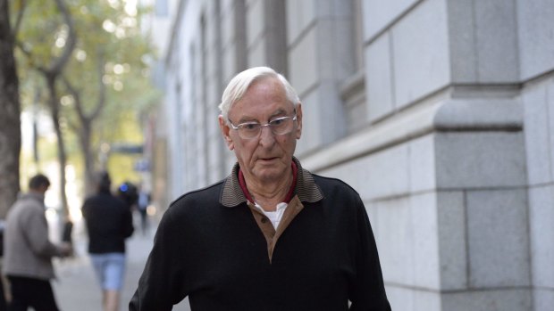 Robert Penny leaves the Supreme Court after being granted bail.