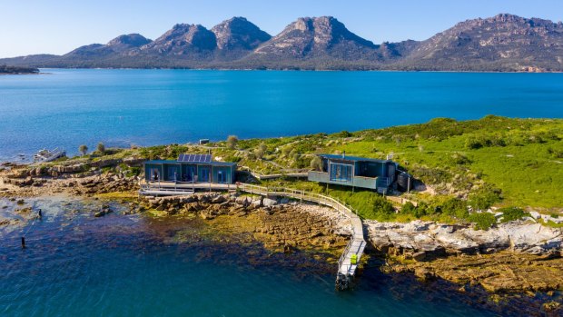 Picnic Island, Tasmania.