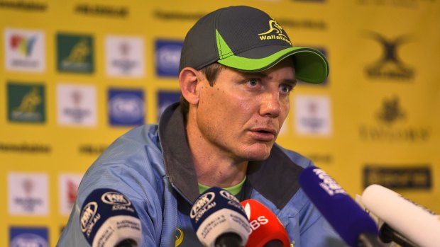 Full-time with the Wallabies: Next year will be Stephen Larkham's final Super Rugby campaign as Brumbies head coach.