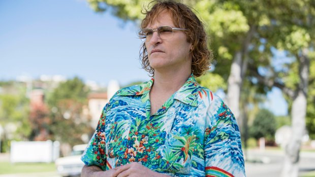 Joaquin Phoenix in Don't Worry, He Won't Get Far on Foot.