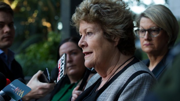 NSW Health Minister Jillian Skinner gives a press conference about the tragic death of a baby at Bankstown Hospital.