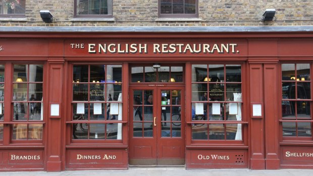 The English Restaurant.

