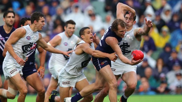 Carlton tested the Dockers early, but Fremantle proved they were up to the task.