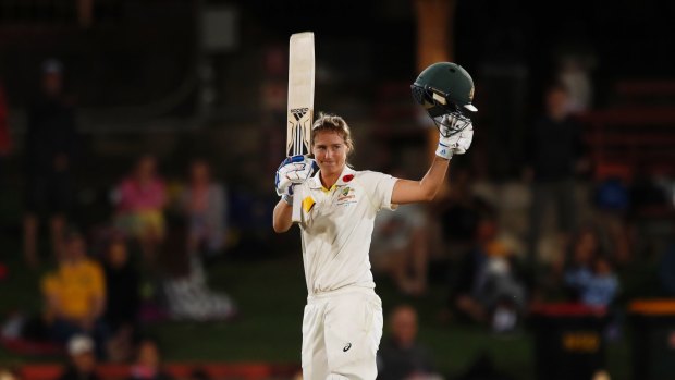 Ellyse Perry scored an unbeaten 213 for Australia.