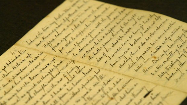 Ned Kelly's Jerilderie letter.