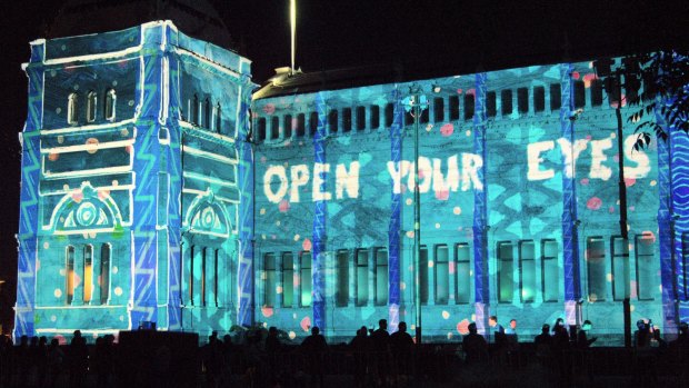 Melbourne shines its lights for White Night.