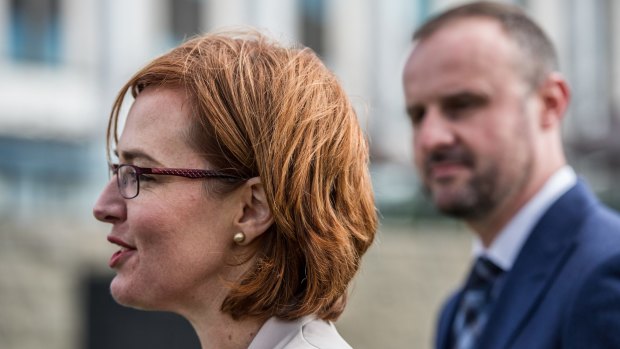 Health Minister Meegan Fitzharris, left, last week pledged to investigate a years-long delay to a review of methadone guidelines.
