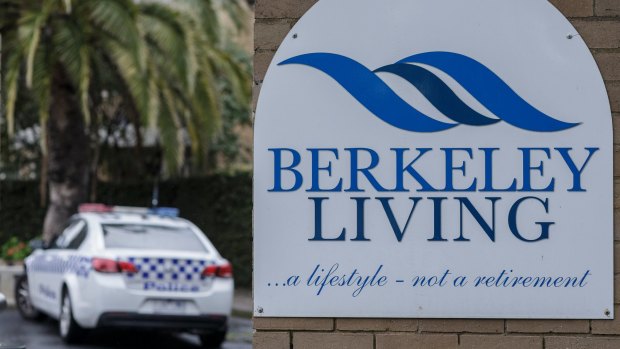 Concerns: Police are investigating the wellbeing of residents at Berkeley Living.  