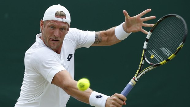 Confident: Sam Groth believes he can trouble the world's best.