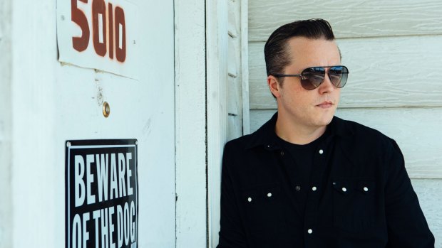 Not giving himself more than he can handle: Jason Isbell.