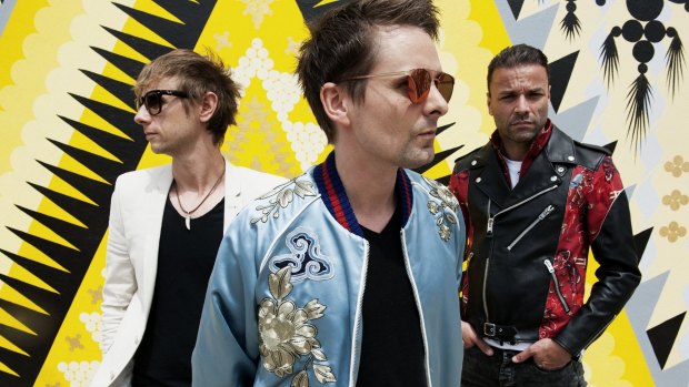 Dominic Howard, left, says Muse "is all about drive and passion".