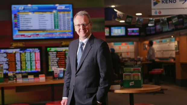 Tabcorp CEO David Attenborough says the company has "raised the bar" on compliance in the past year. 