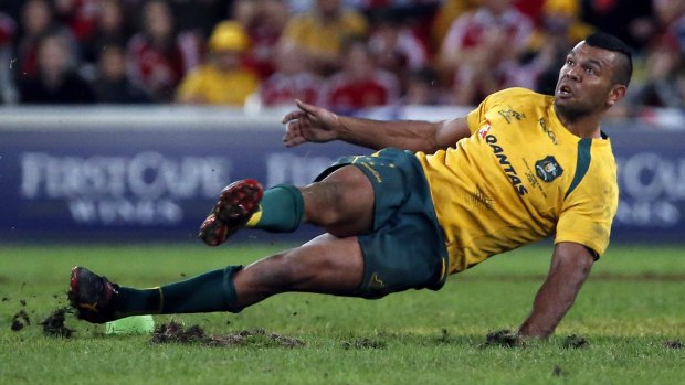 What were you thinking: Fallen Wallaby Kurtley Beale.