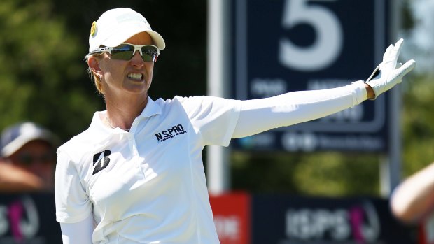 Eyes on the prize: Karrie Webb has a fight on her hands for Rio. 