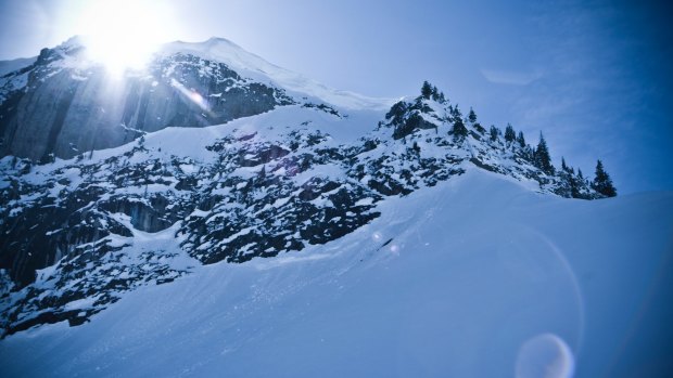 A ski hill at Fernie.