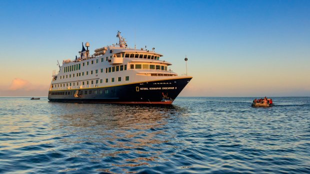 National Geographic Endeavour II will sail year-round in the Galapagos Islands. 