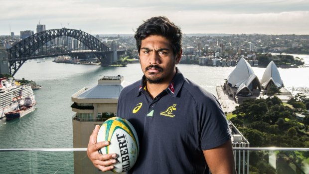Healthy: Will Skelton is enjoying his new diet and hopes to make the right sort of impressions on the Wallabies' spring tour. 