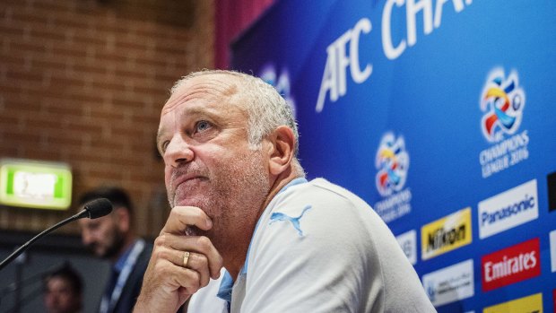 Battling: Sydney FC coach Graham Arnold is coping with injuries and a tough schedule.