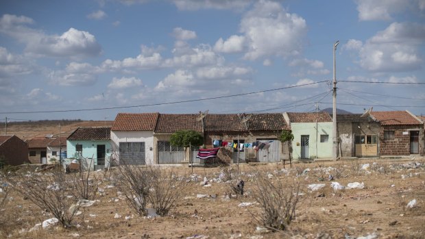 Santa Cruz do Capibaribe, where many cases of Zika where reported in Pernambuco state, Brazil, in December.