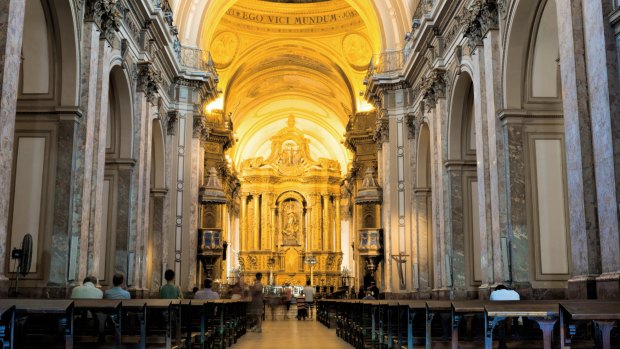Buenos Aires Metropolitan Cathedral is the main Catholic church in the city.