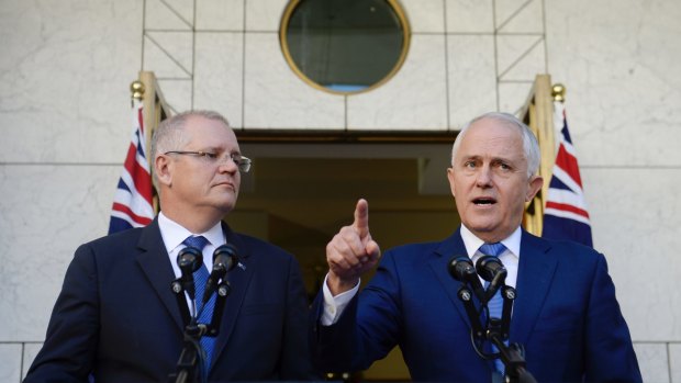 Malcolm Turnbull and Scott Morrison were forced into a humiliating backflip on a banking royal commission.