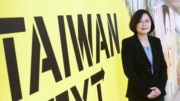 Tsai Ing-wen, presidental candidate and chairwoman of Taiwan's pro-independence Democratic Progressive Party, in 2011.