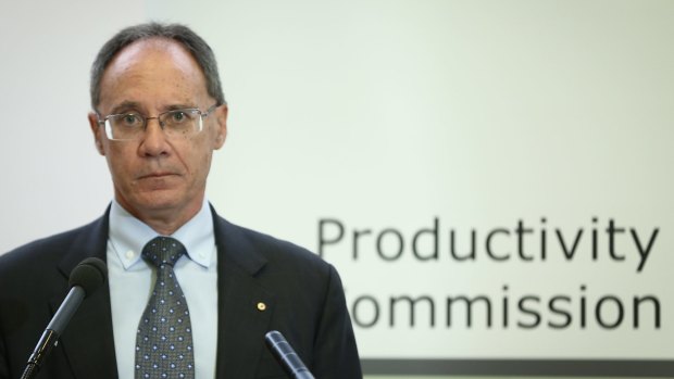 Peter Harris, chairman of the Productivity Commission.